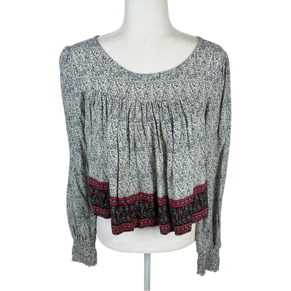 Arizona Jean Company Long Sleeve Top Size M NWT